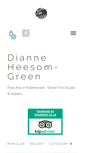 Mobile Screenshot of dianneheesomgreen.com