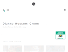 Tablet Screenshot of dianneheesomgreen.com